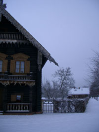 das frühere Aufseherhaus der Alexandrowka