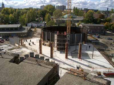 ehemaliger Gasometer des Potsdamer Gaswerkes