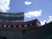 alter Gasometer, heute Wirschaftshof des Theaterneubaus alter Gasometer, heute Wirschaftshof des Theaterneubaus