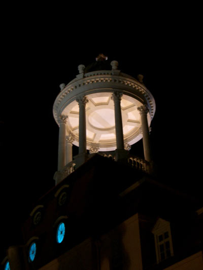 der Monopteros auf dem Militärwaisenhaus, noch ohne Göttin